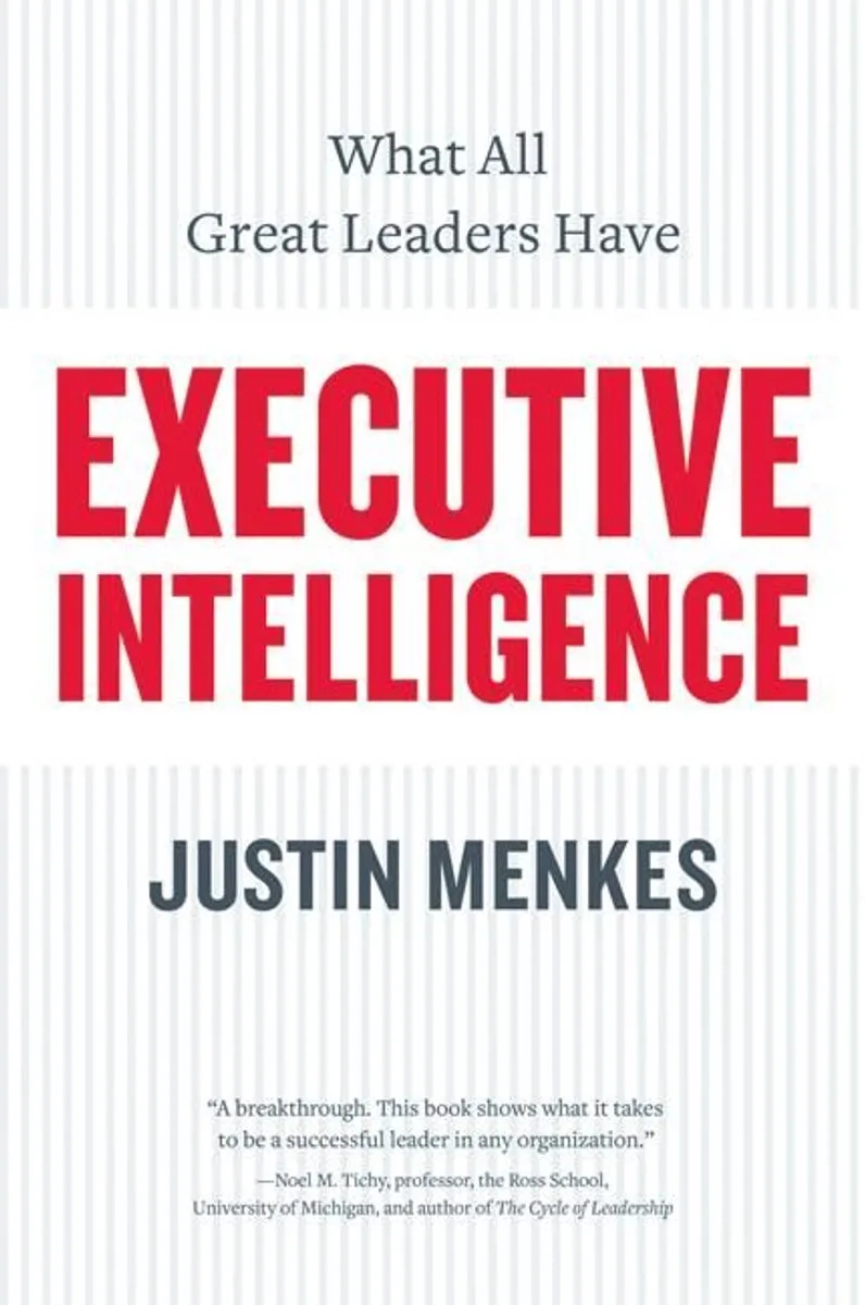 Executive Intelligence von HarperBusiness – Buchfoto