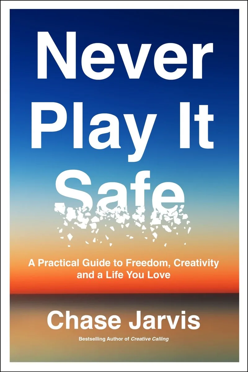 Never Play It Safe von HarperBusiness – Buchfoto