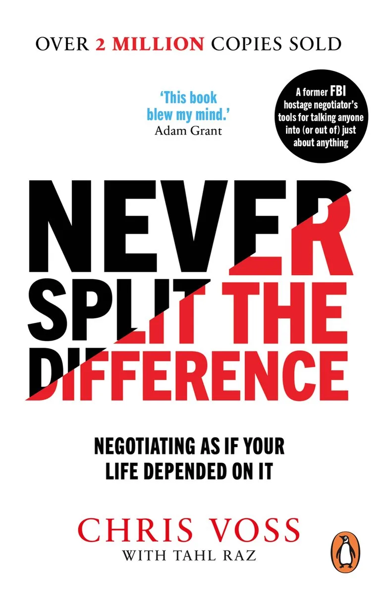 Never Split the Difference de HarperBusiness – photo du livre