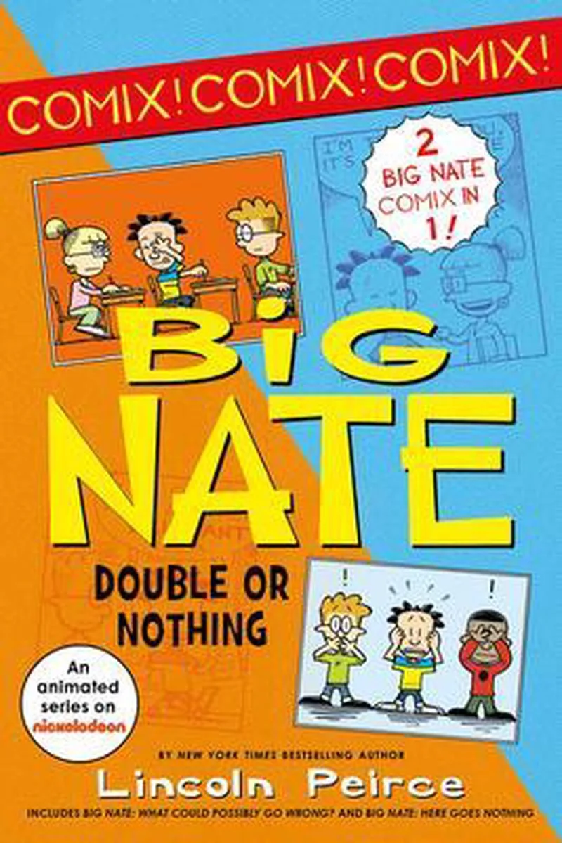 Big Nate Comix 1 & 2 Bind-up von HarperCollins – Buchfoto