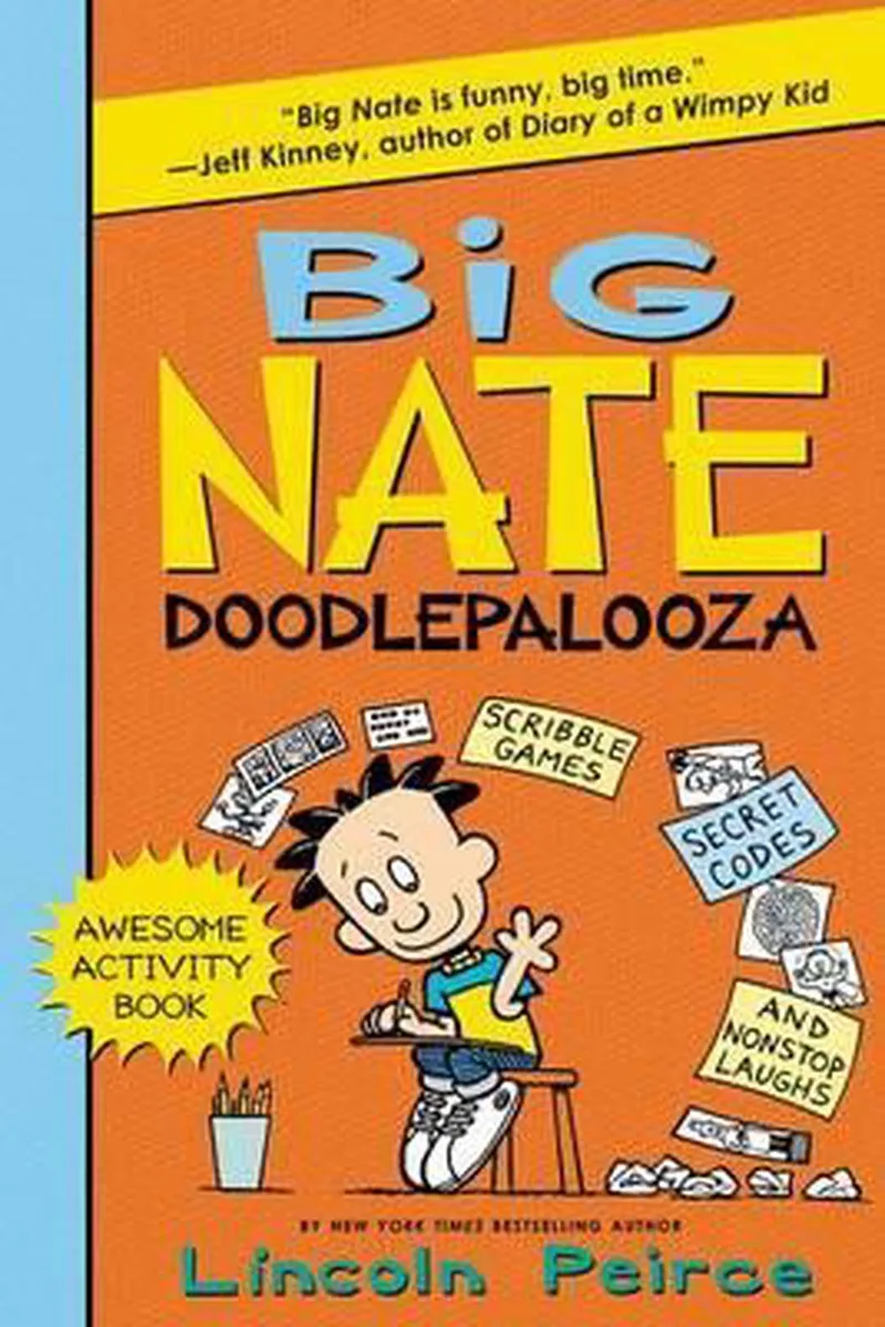 Big Nate Doodlepalooza von HarperCollins – Buchfoto