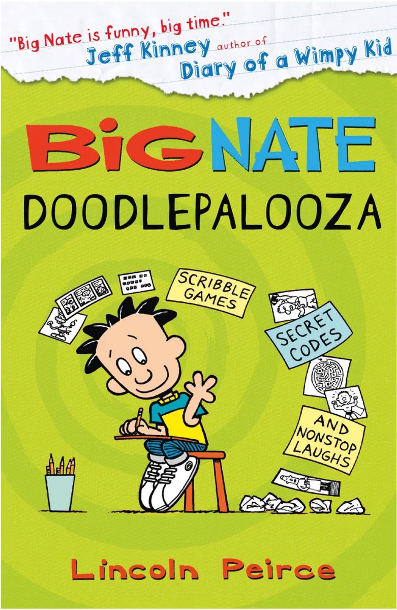 Big Nate Doodlepalooza EXPORt ONLY von HarperCollins – Buchfoto