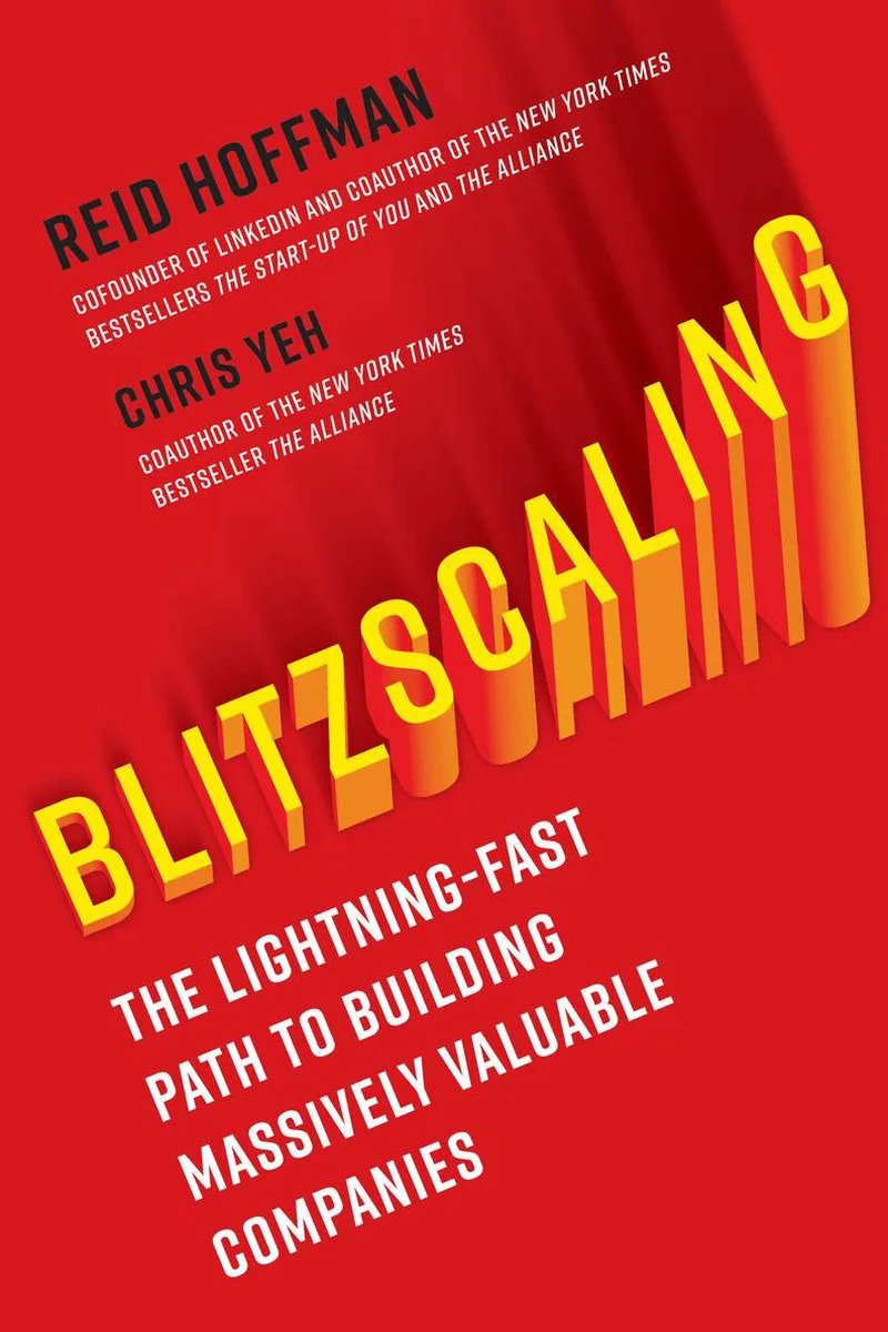 Blitzscaling fra HarperCollins – billede af bogen