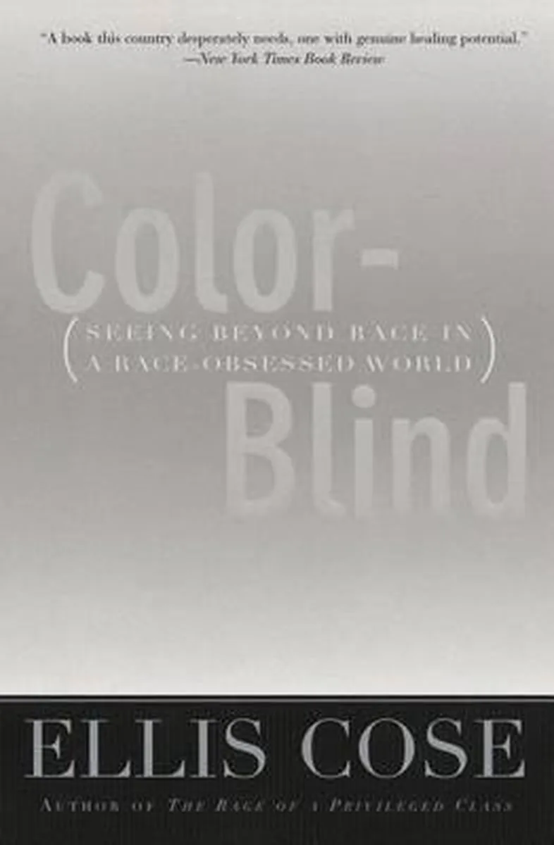 Color-Blind de HarperCollins – photo du livre