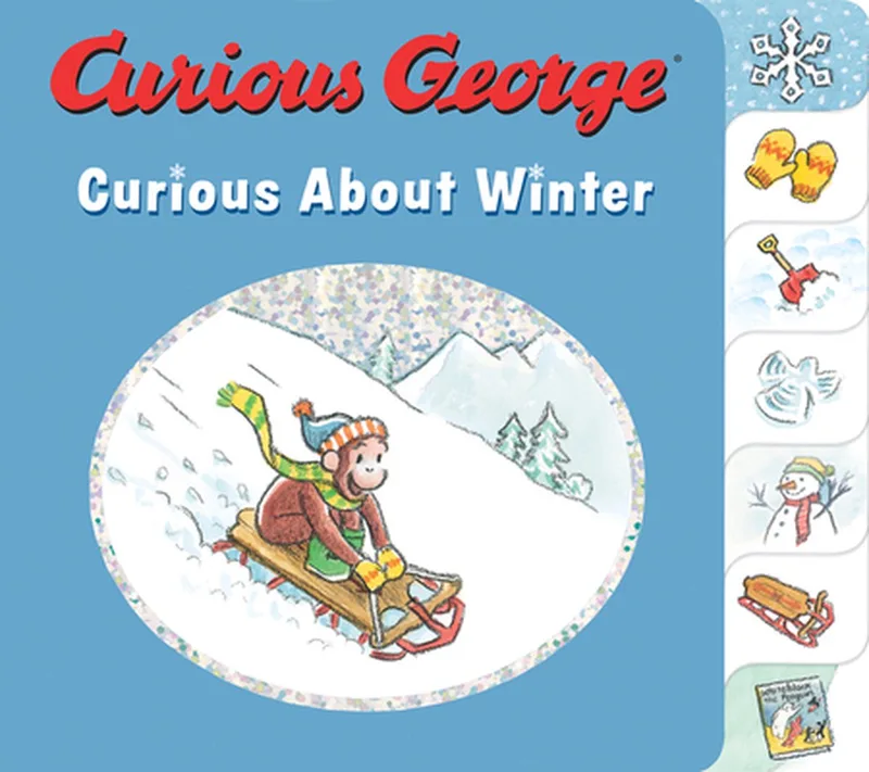 Curious George Curious About Winter von HarperCollins – Buchfoto