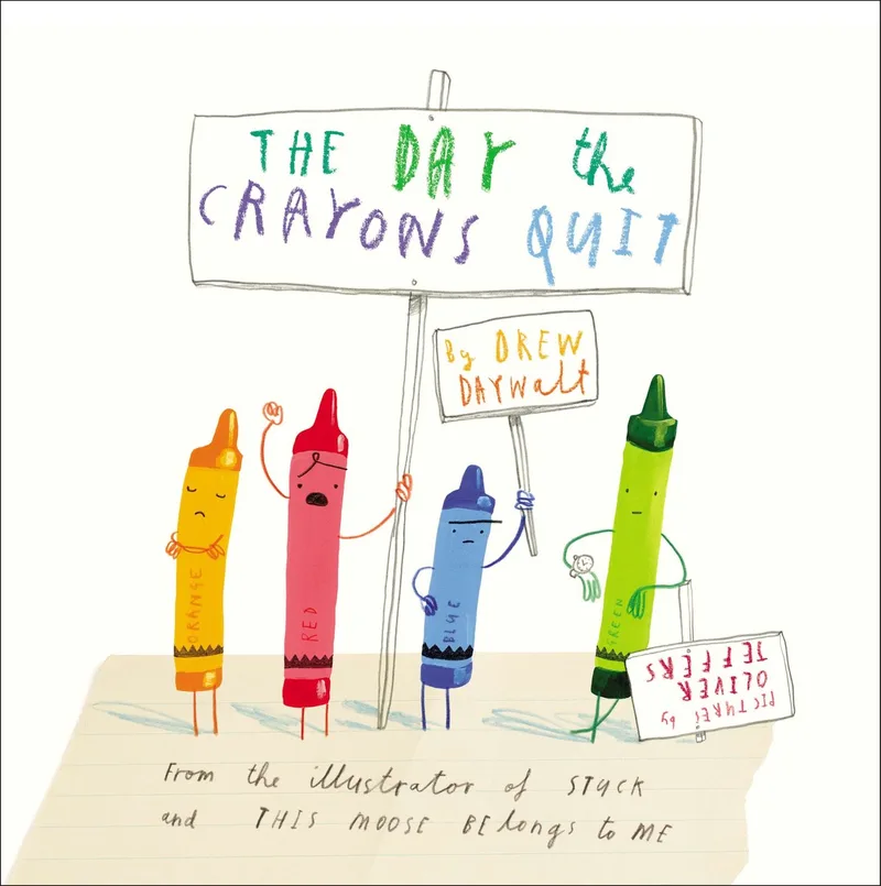 Day The Crayons Quit von HarperCollins – Buchfoto