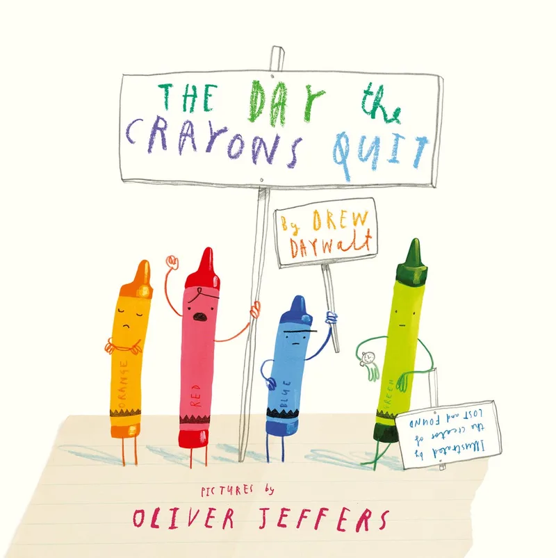 Day The Crayons Quit von HarperCollins – Buchfoto