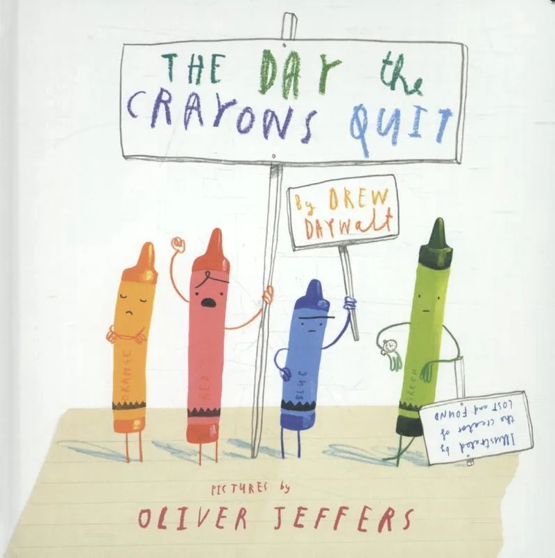 Day the Crayons Quit van HarperCollins – boekfoto