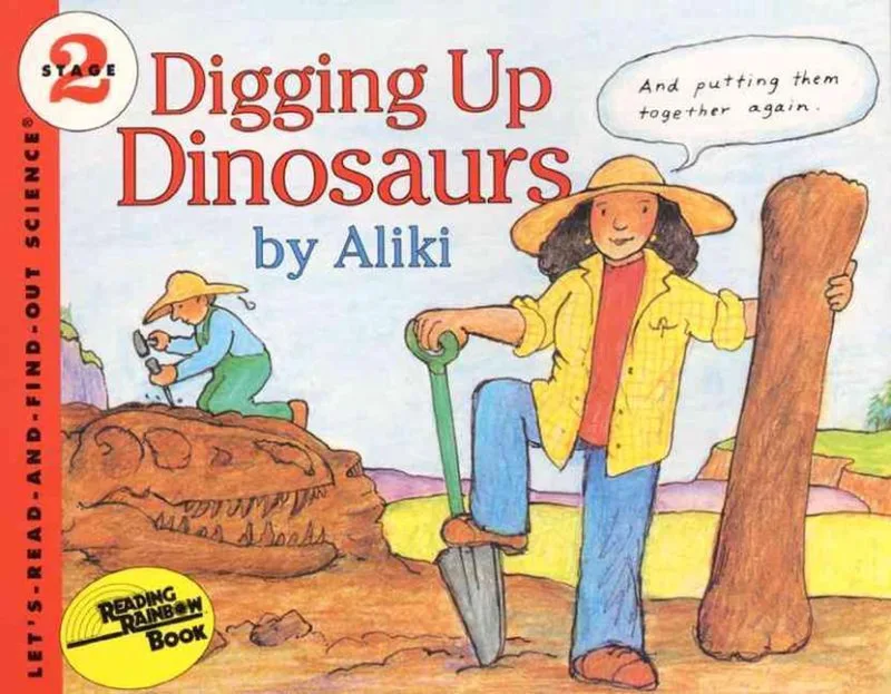 Digging Up Dinosaurs fra HarperCollins – billede af bogen