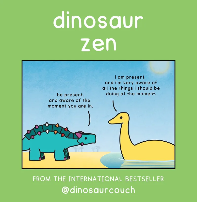 Dinosaur Zen fra HarperCollins – billede af bogen