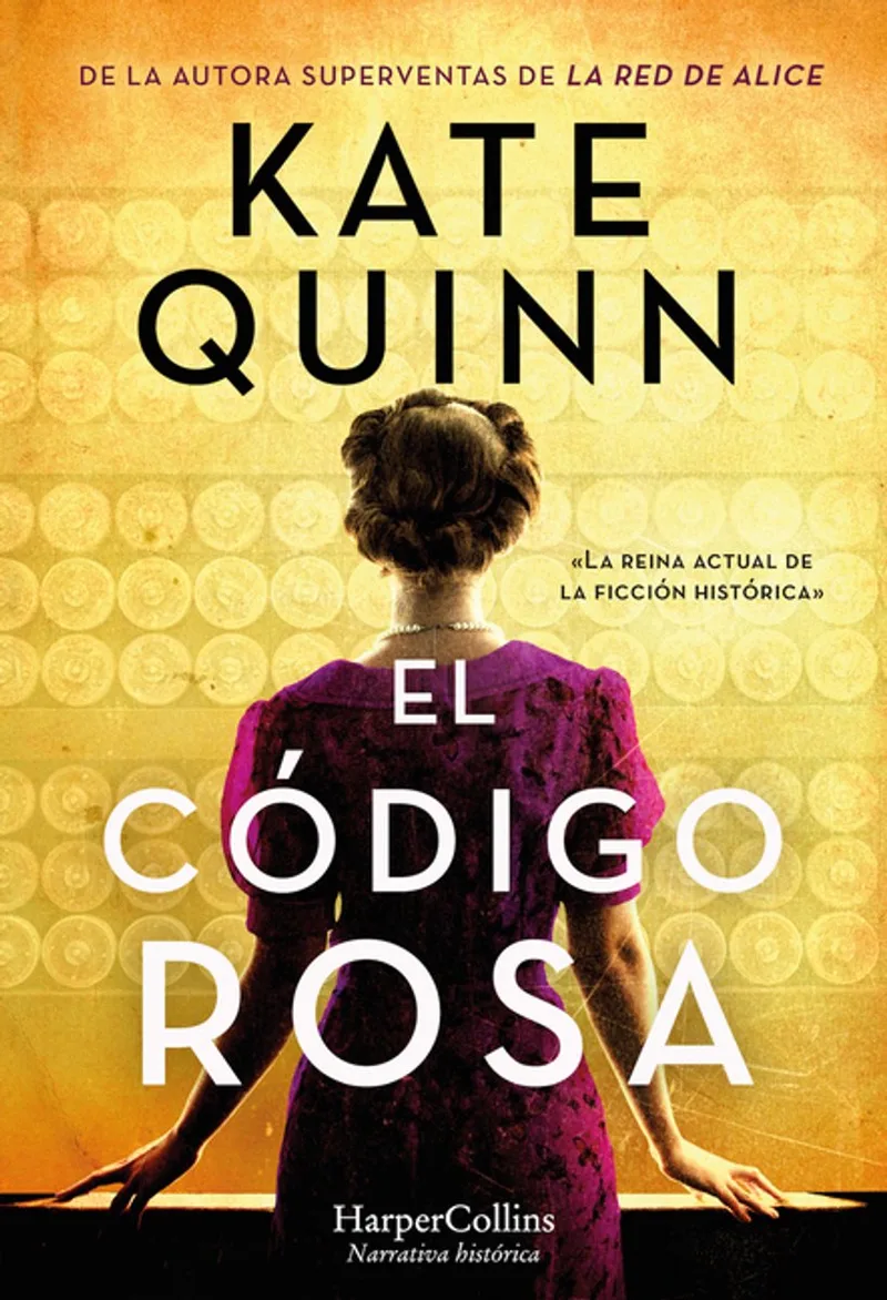 El Código Rosa (the Rose Code) van HarperCollins – boekfoto