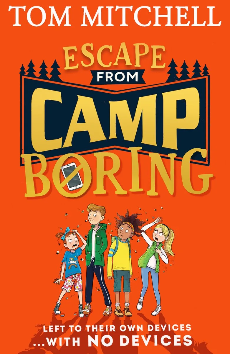 Escape from Camp Boring von HarperCollins – Buchfoto