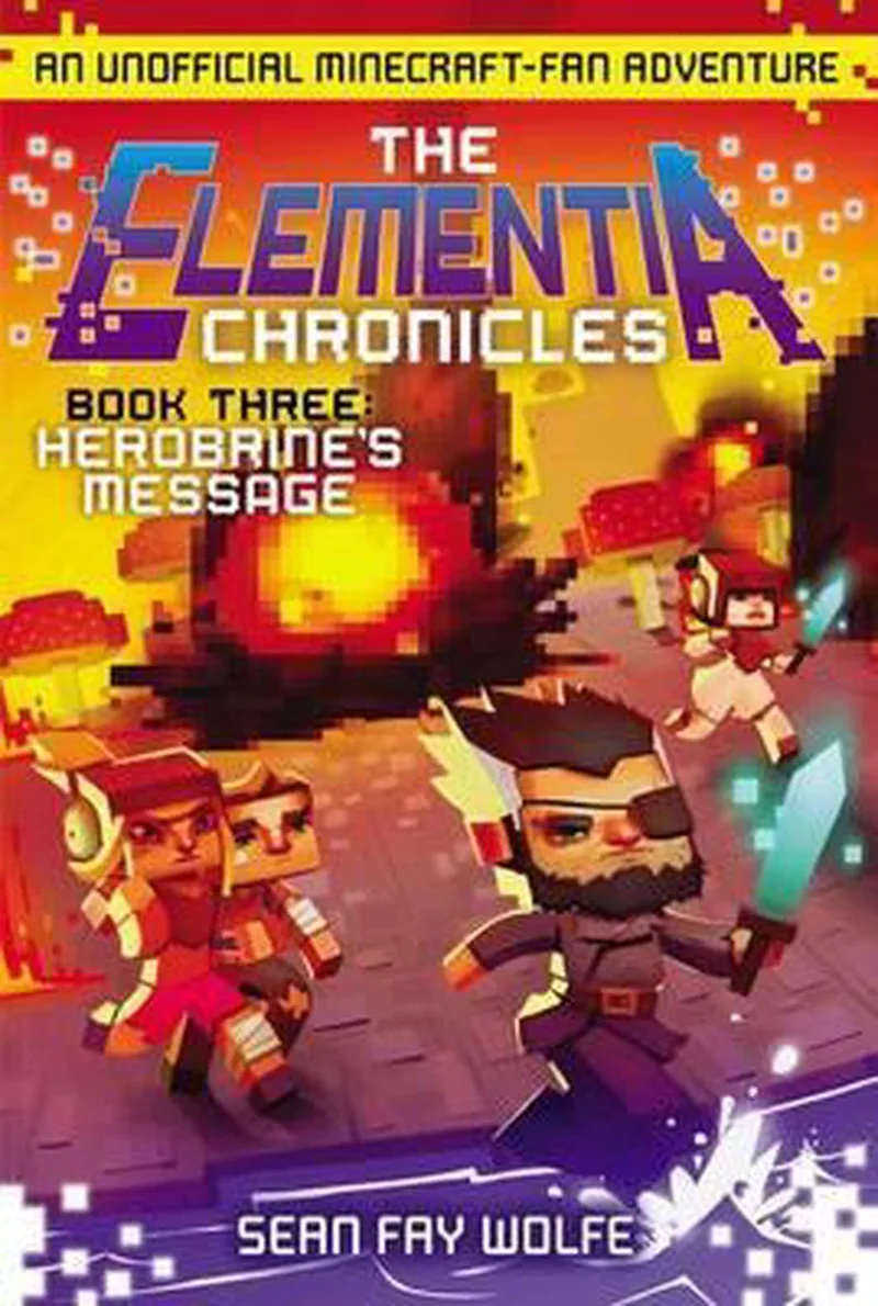 Herobrine's Message von HarperCollins – Buchfoto
