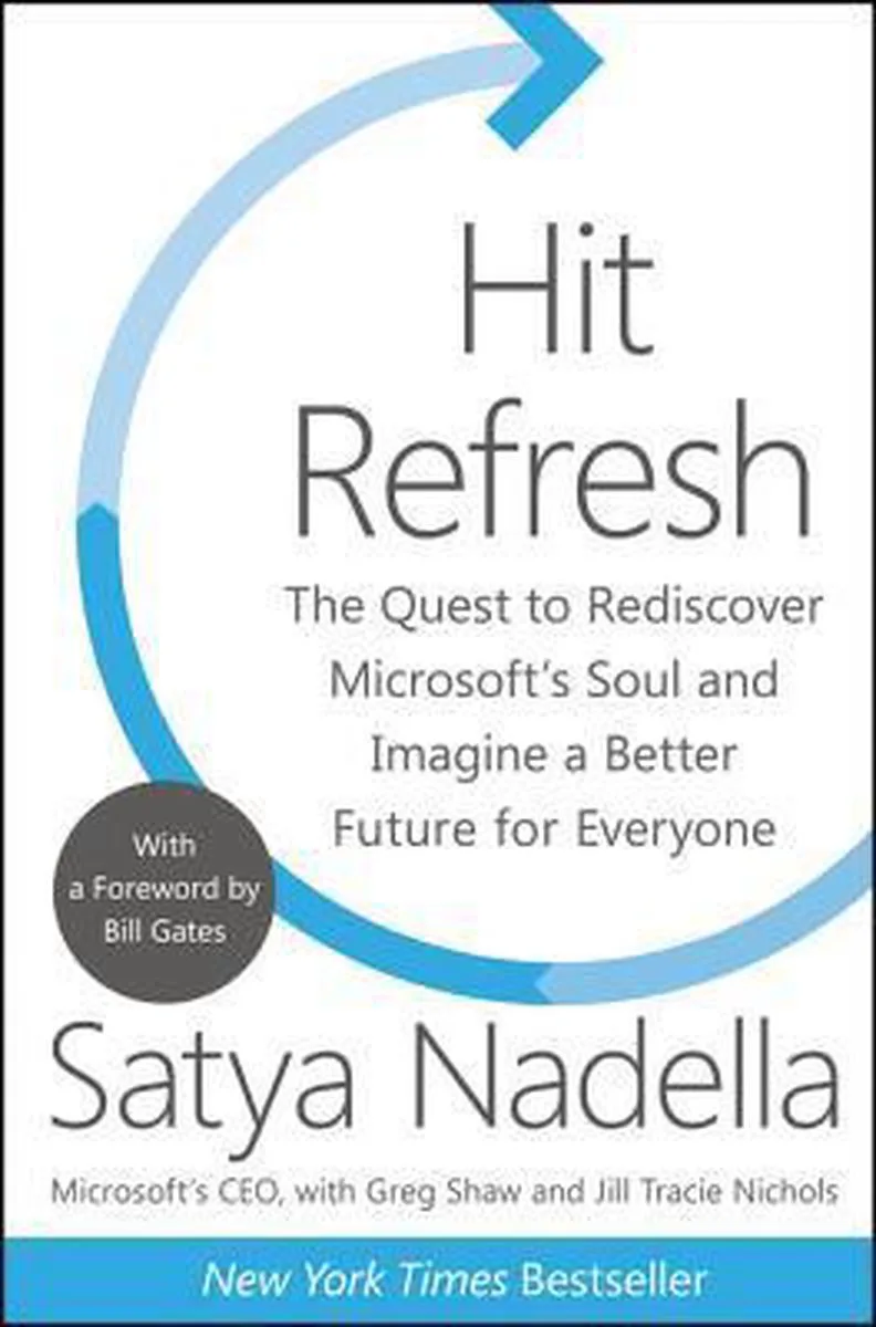 Hit Refresh fra HarperCollins – billede af bogen