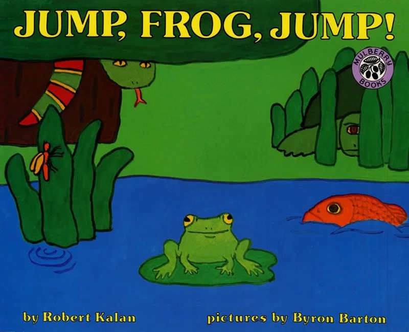 Jump, Frog, Jump! fra HarperCollins – billede af bogen