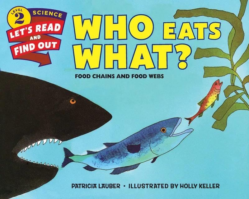 Lets Read & Find Out Scien Who Eats What van HarperCollins – boekfoto
