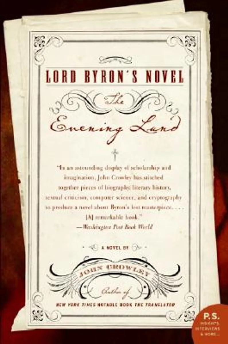 Lord Byron's Novel von HarperCollins – Buchfoto