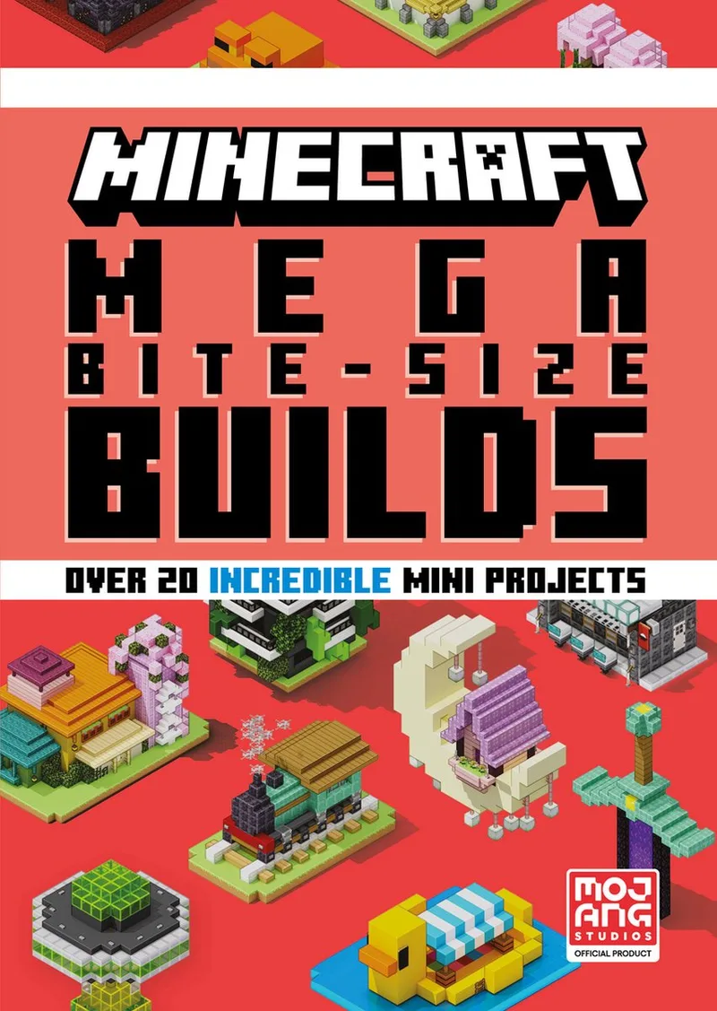 Minecraft Mega Bite-Size Builds van HarperCollins – boekfoto