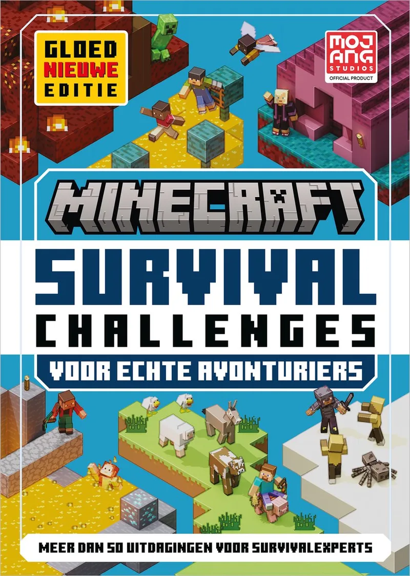 Minecraft Survival Challenges fra HarperCollins – billede af bogen