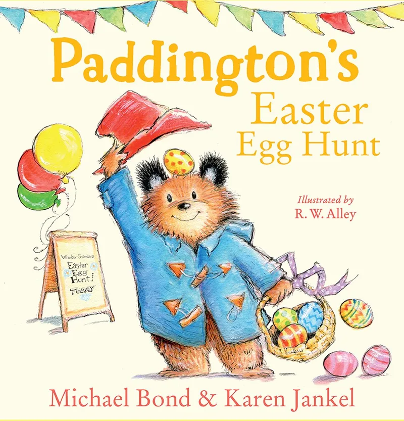 Paddington’s Easter Egg Hunt från HarperCollins – bokbild
