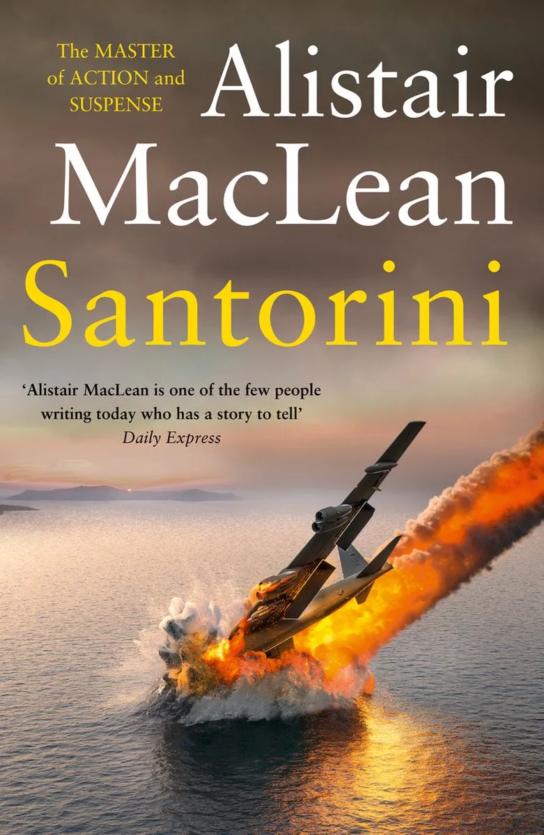 Santorini von HarperCollins – Buchfoto