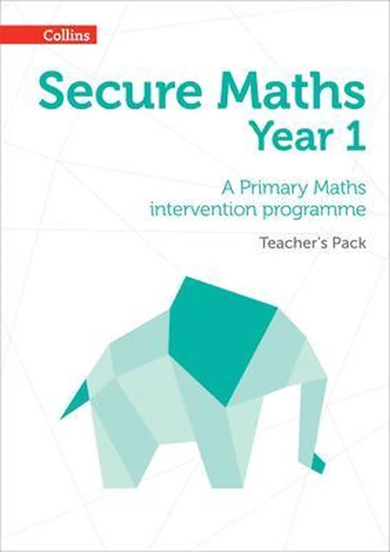 Secure Year 1 Maths Teachers Pack A Primary Maths intervention programme Secure Maths von HarperCollins – Buchfoto