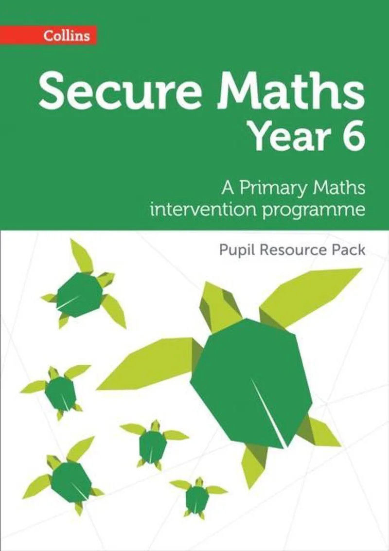 Secure Year 6 Maths Pupil Resource Pack A Primary Maths intervention programme Secure Maths von HarperCollins – Buchfoto