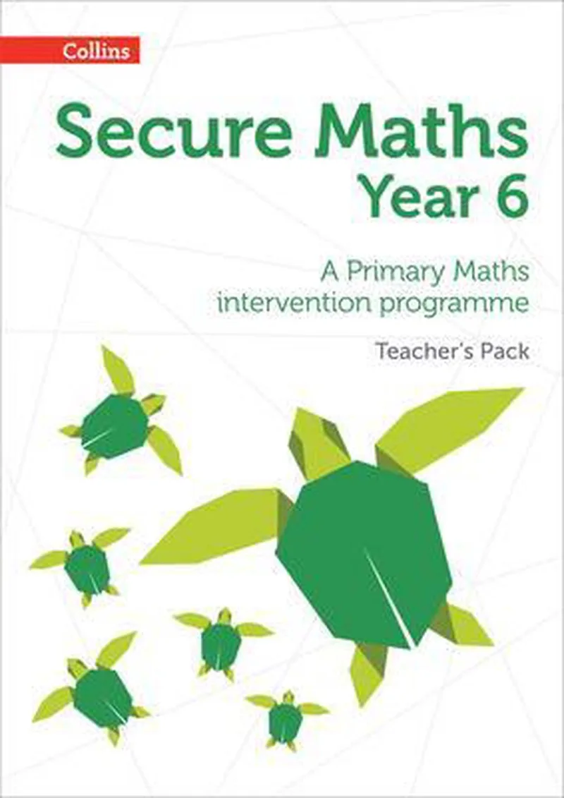 Secure Year 6 Maths Teachers Pack A Primary Maths intervention programme Secure Maths von HarperCollins – Buchfoto