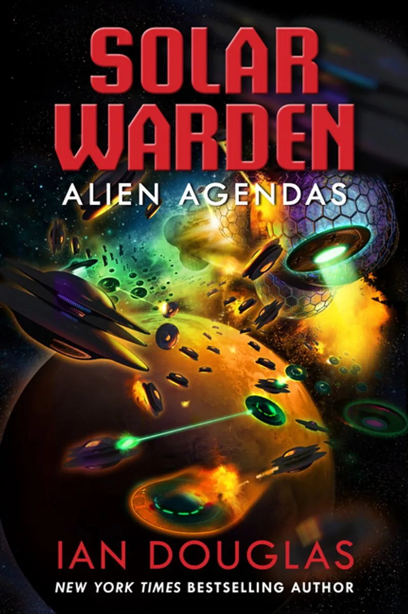 Solar Warden- Alien Agendas von HarperCollins – Buchfoto