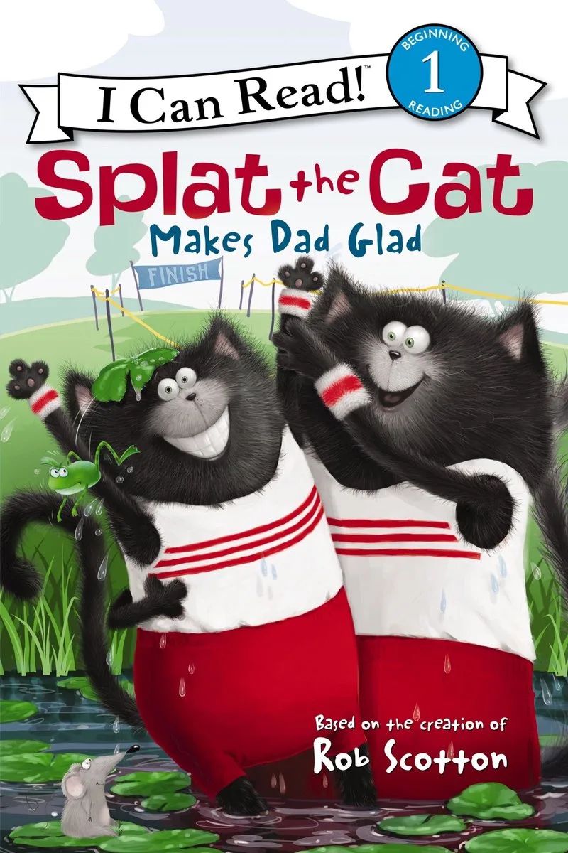 Splat the Cat Makes Dad Glad von HarperCollins – Buchfoto