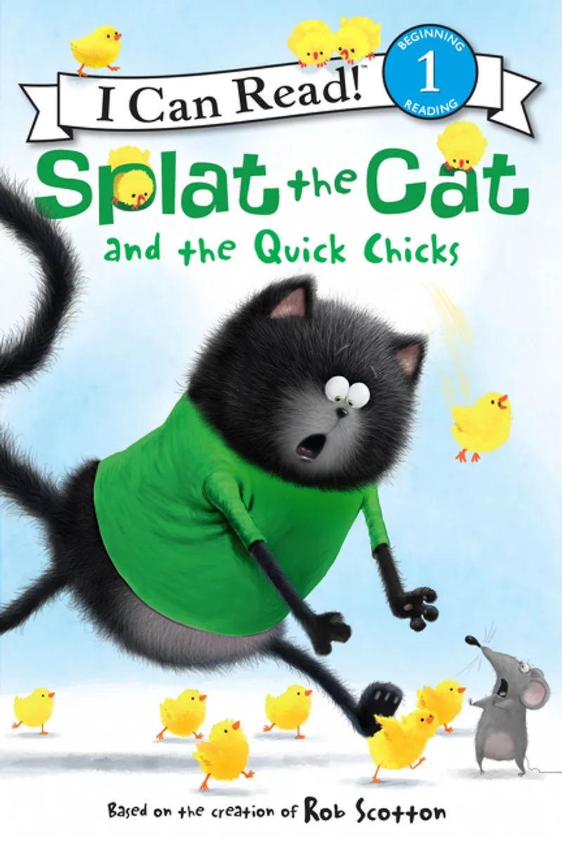 Splat The Cat & The Quick Chicks von HarperCollins – Buchfoto