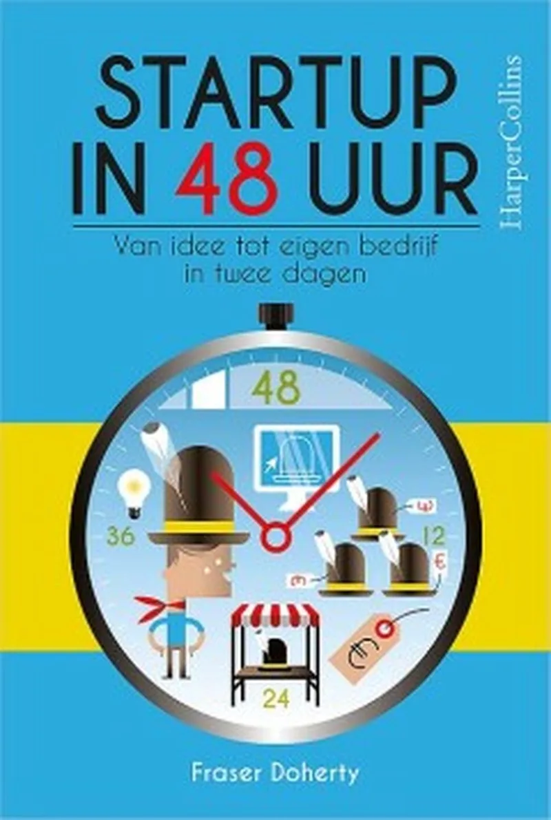 Startup in 48 uur von HarperCollins – Buchfoto
