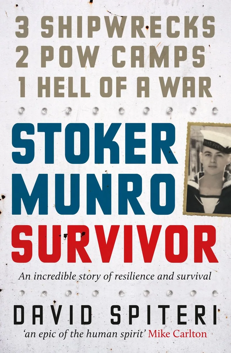 Stoker Munro, Survivor von HarperCollins – Buchfoto