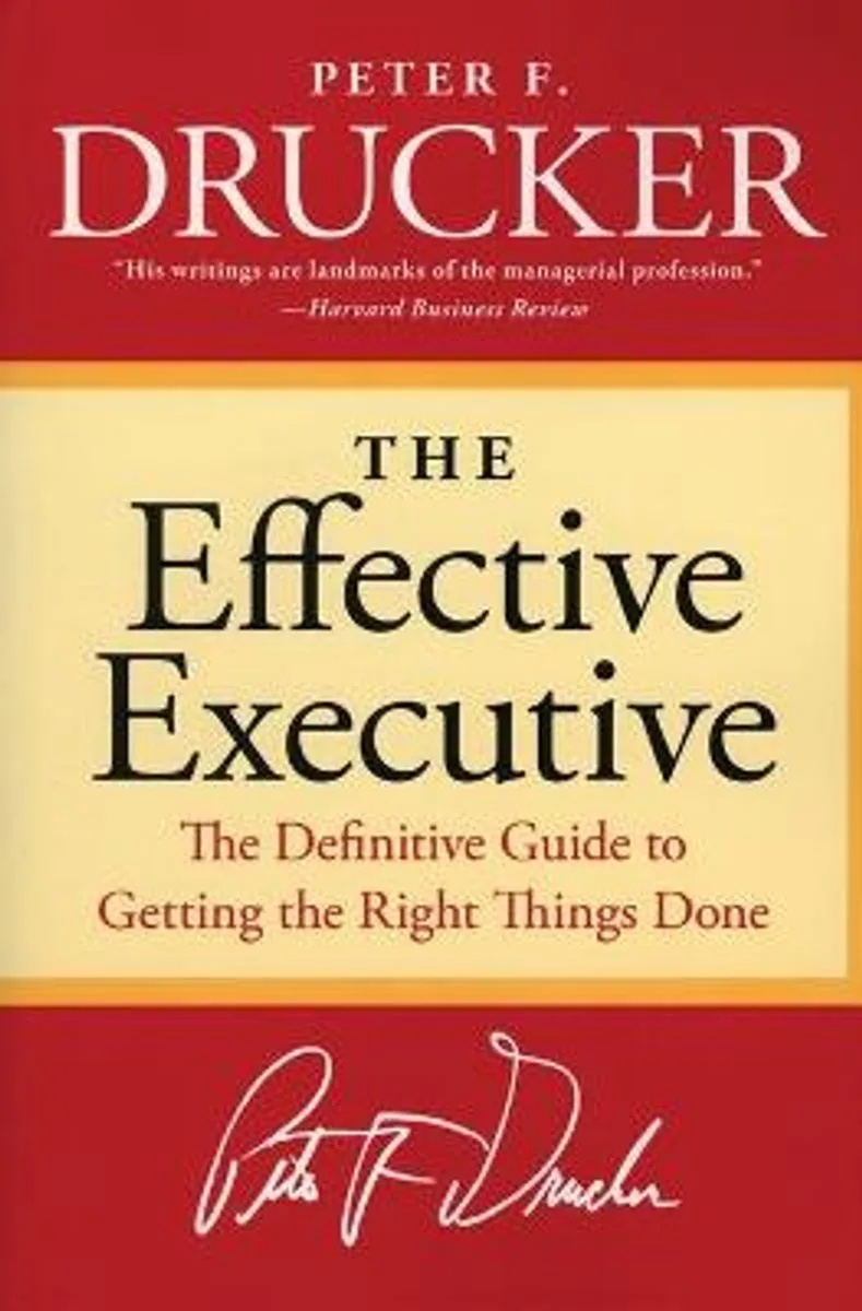 The Effective Executive von HarperCollins – Buchfoto