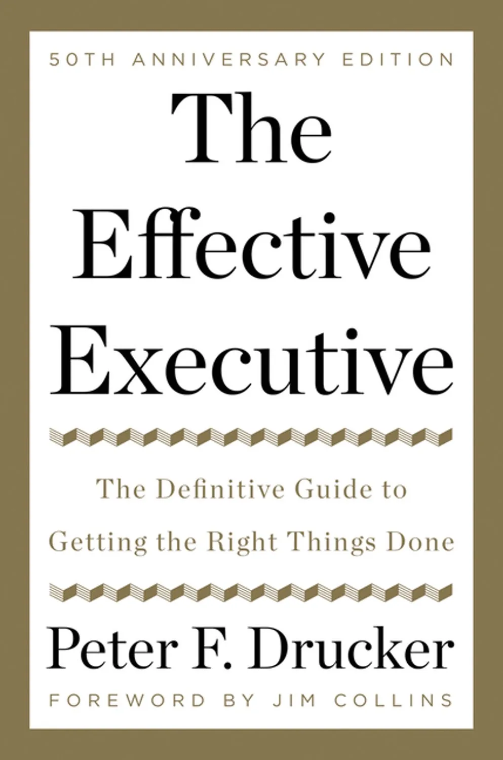 The Effective Executive von HarperCollins – Buchfoto