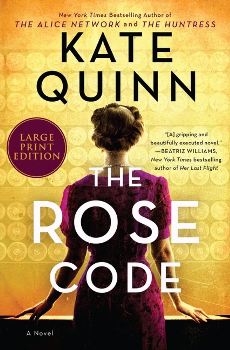 The Rose Code [Large Print] fra HarperCollins – billede af bogen