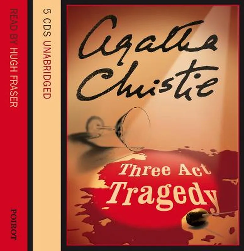 Three Act Tragedy CD von HarperCollins – Buchfoto