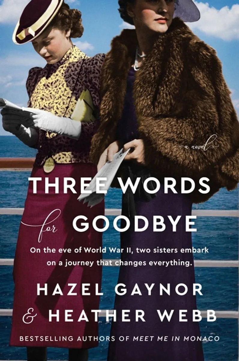 Three Words for Goodbye fra HarperCollins – billede af bogen
