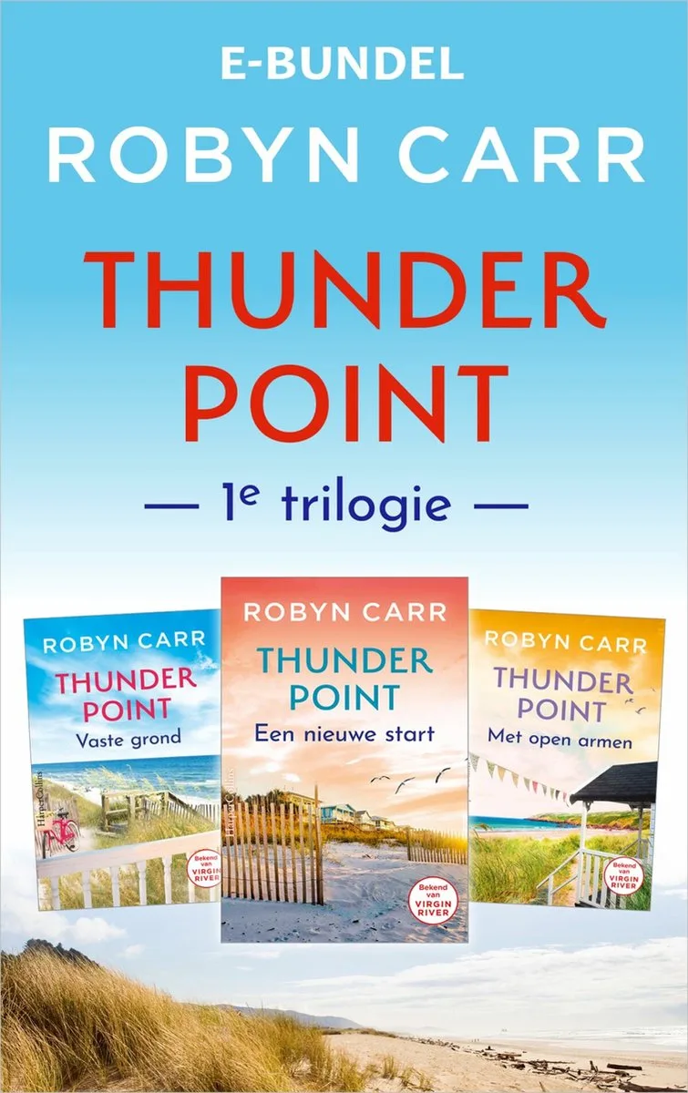 Thunder Point 1e trilogie fra HarperCollins – billede af bogen