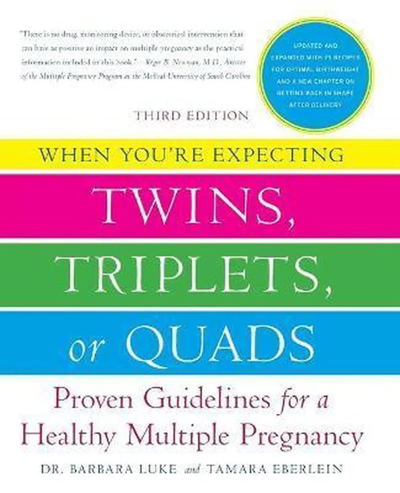 When Youre Expecting Twins Triplets Quad von HarperCollins – Buchfoto