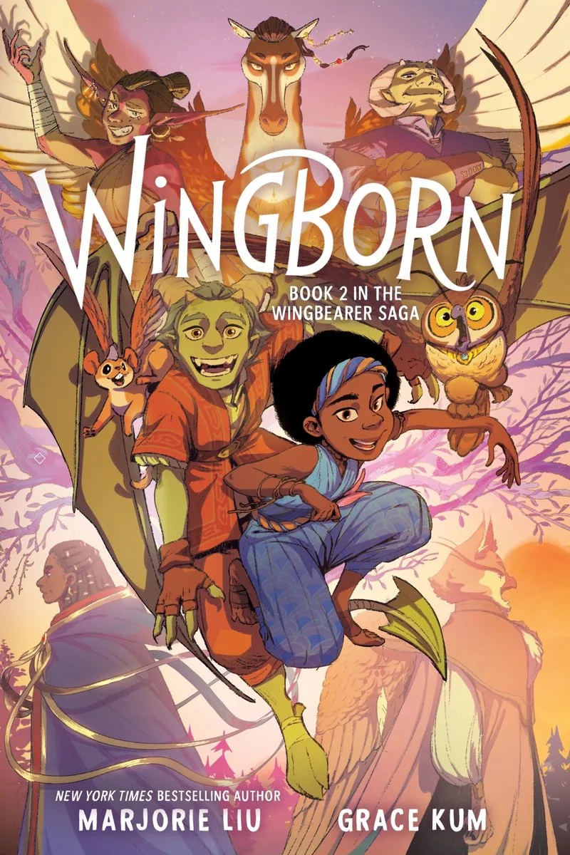 Wingbearer Saga2- Wingborn von HarperCollins – Buchfoto