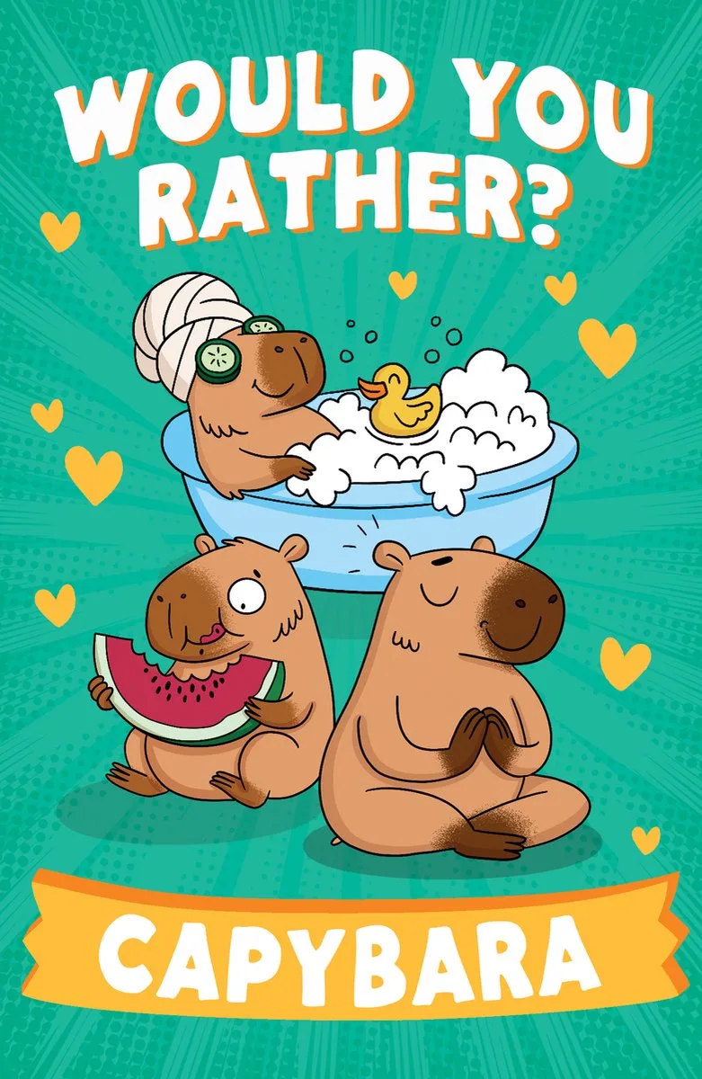 Would You Rather…- Would You Rather? Capybara von HarperCollins – Buchfoto