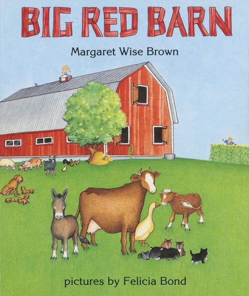 Big Red Barn Board Book von HarperFestival – Buchfoto