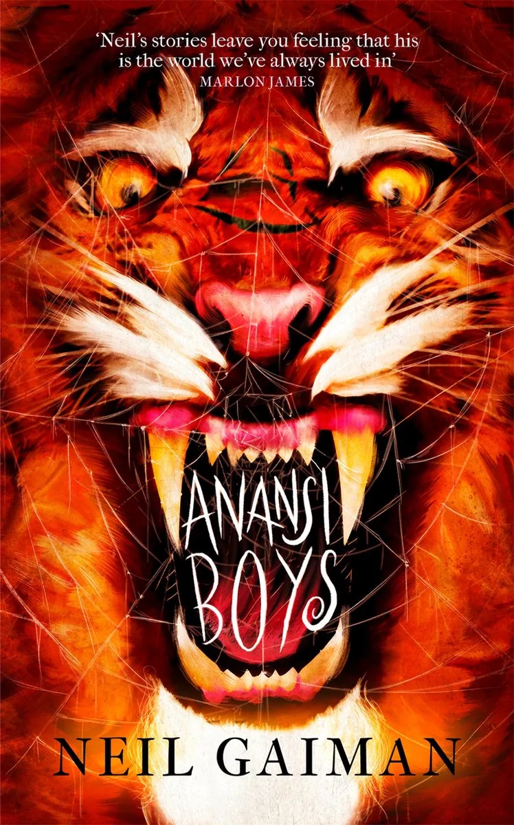 Anansi Boys fra Headline – billede af bogen
