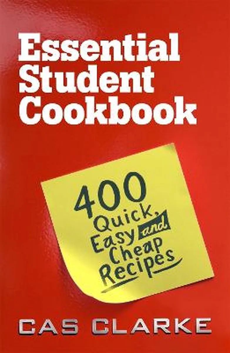 Essential Student Cookbook fra Headline – billede af bogen