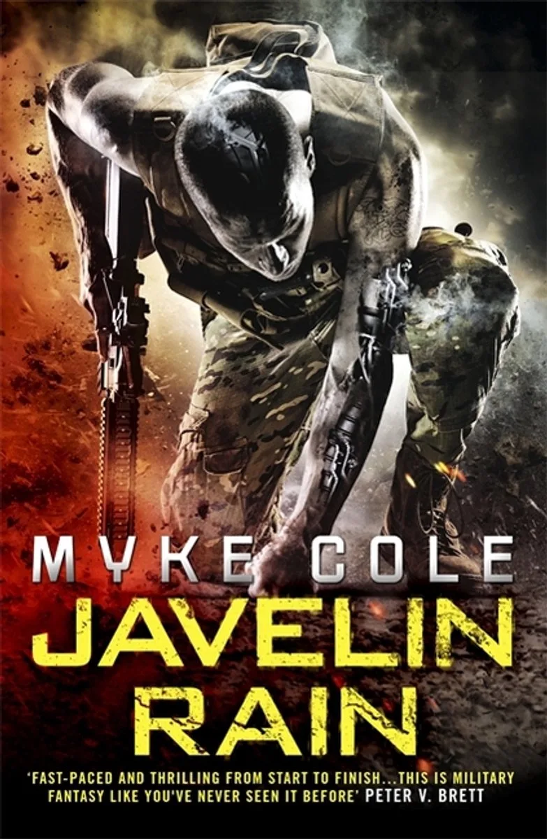 Javelin Rain von Headline – Buchfoto