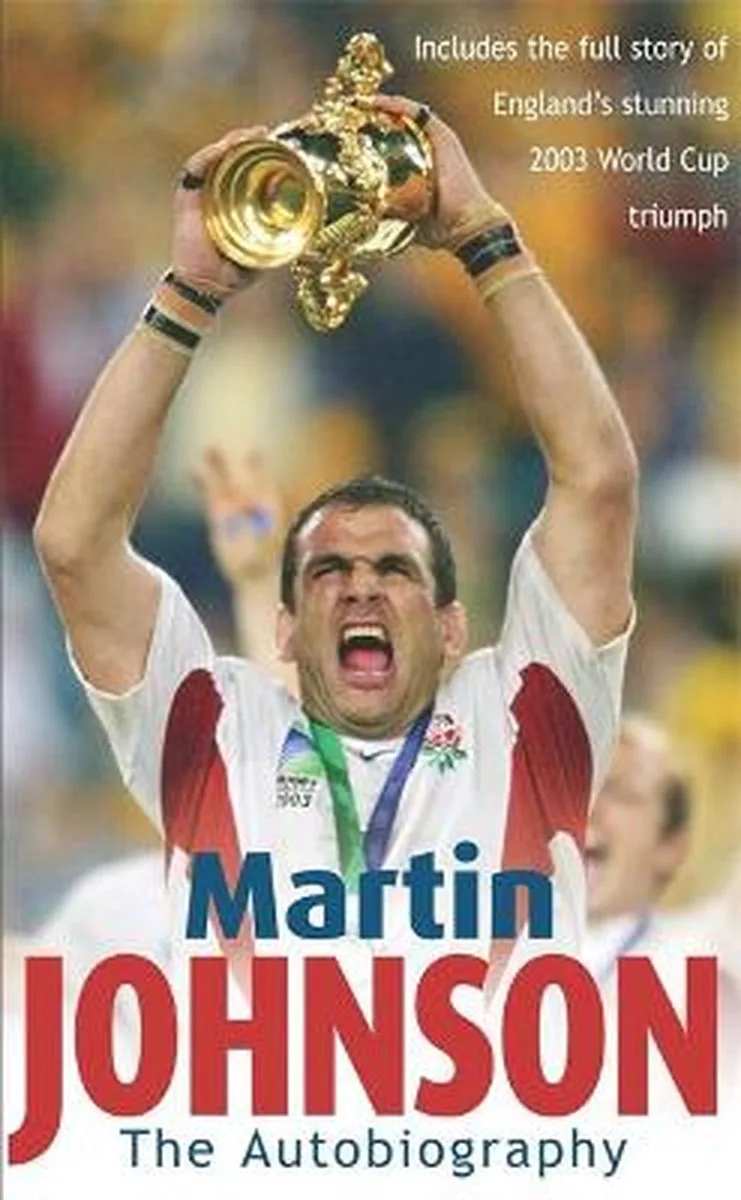 Martin Johnson Autobiography von Headline – Buchfoto