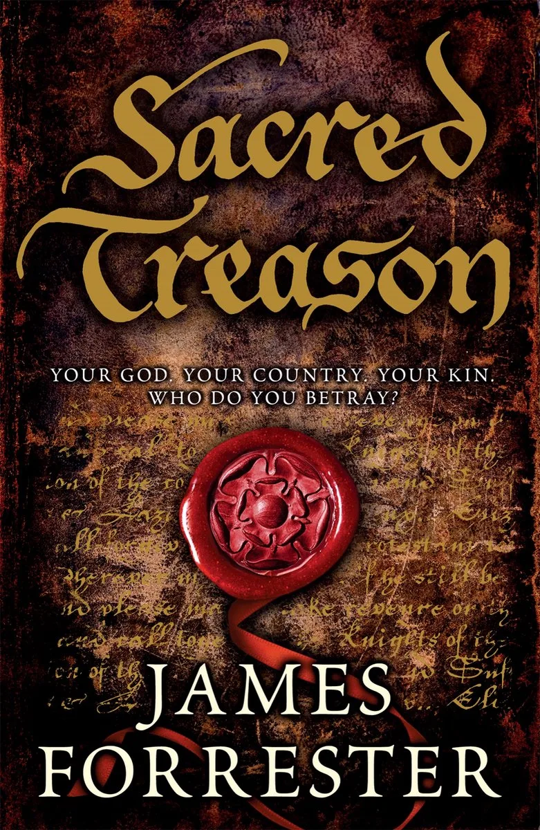 Sacred Treason fra Headline – billede af bogen