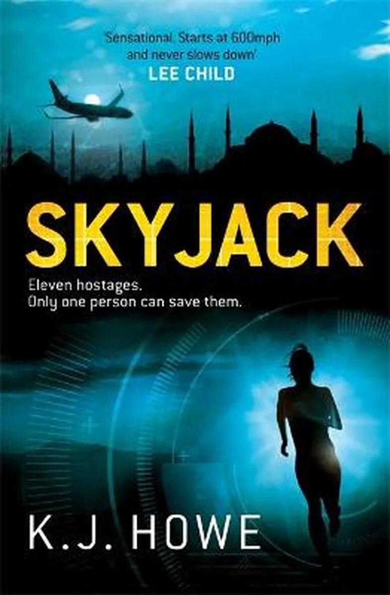 Skyjack från Headline – bokbild