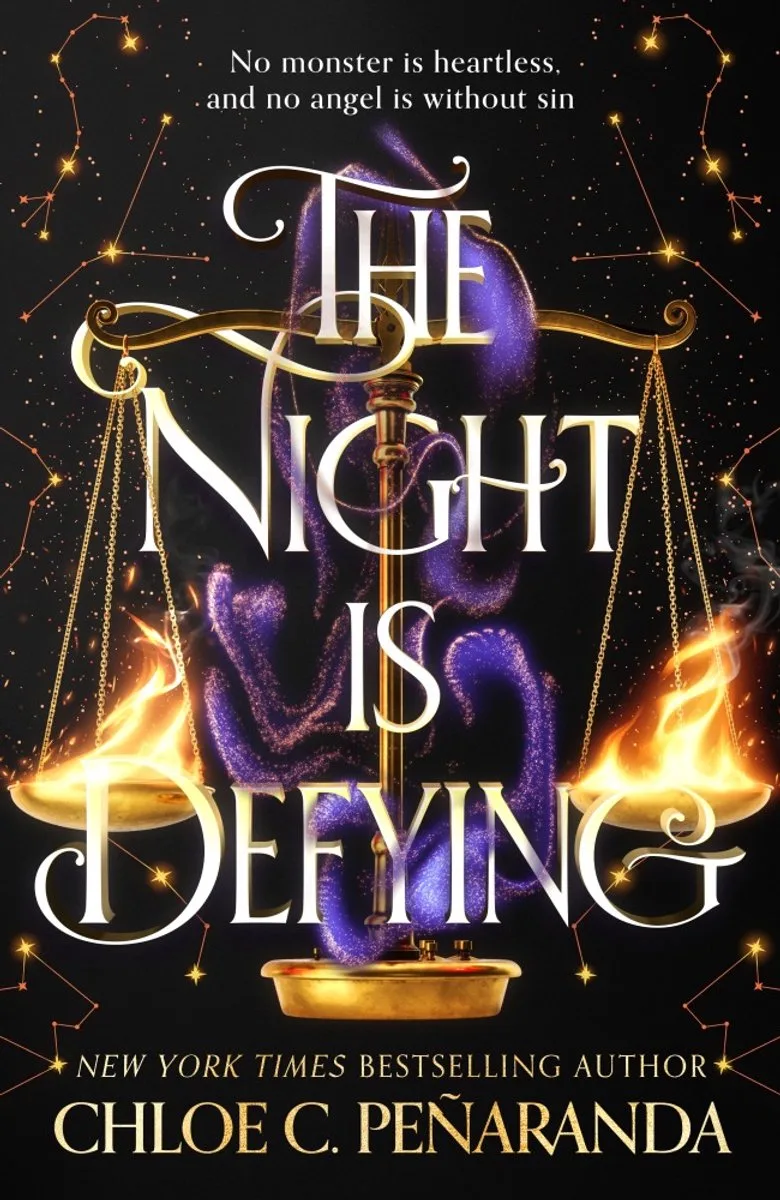 The Night Is Defying von Headline – Buchfoto